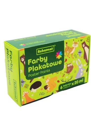 Schemat Farby plakatowe 6 x 20 ml