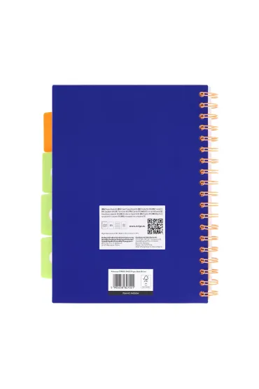 Strigo Ko�ozeszyt Pads B5 Neon granatowy linia 100 kartek