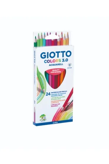 Kredki akwarelowe Giotto colors 3.0 24 szt. 277200