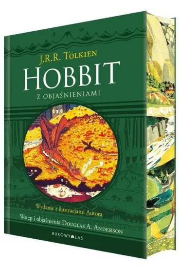 Hobbit z obja�nieniami. Edycja kolekcjonerska (barwione brzegi) - J. R. R. Tolkien