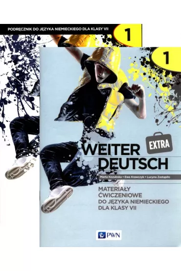 Pakiet Weiter Deutsch Extra 1. Podr�cznik i materia�y �wiczeniowe do j�zyka niemieckiego dla klasy 7 - Ewa Krawczyk, Lucyna Zast�pi�o, Marta Kozubska