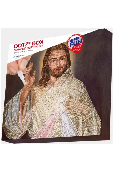 Diamond Dotz Haft diamentowy - Religijne Jezu ufam Tobie