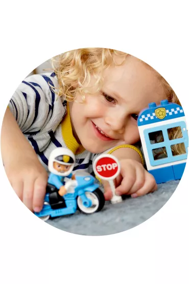 LEGO DUPLO Motocykl policyjny 10900