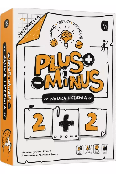Plus i minus. Nauka liczenia Nasza Ksigarnia - Justyna Kesler