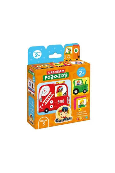 Puzzle CzuCzu Uk�adam Pojazdy dla dzieci 2 Bright Junior Media