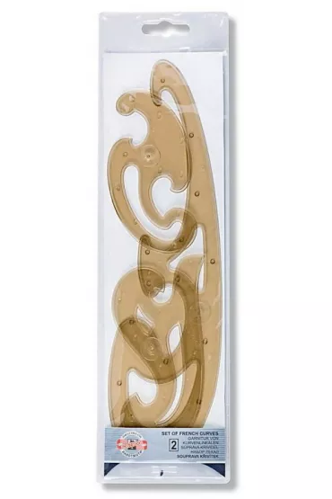 Koh-I-Noor Zestaw 2 Krzywiki 750058 2 szt.