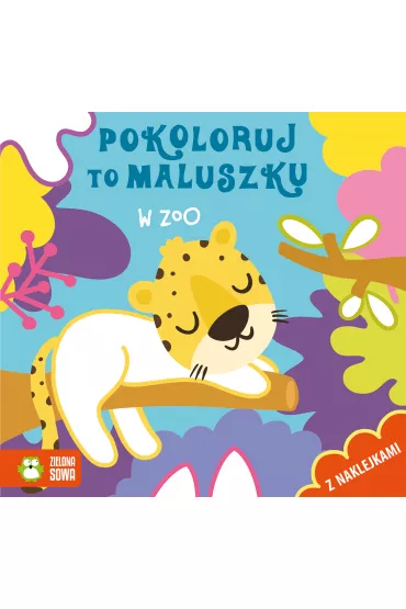 W zoo. Pokoloruj to maluszku