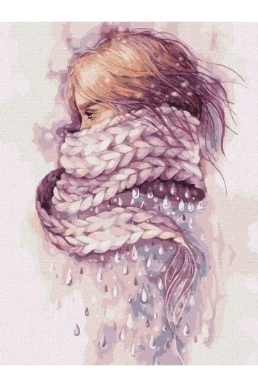 Ideyka Malowanie po numerach - Zimowy spok�j 30x40cm