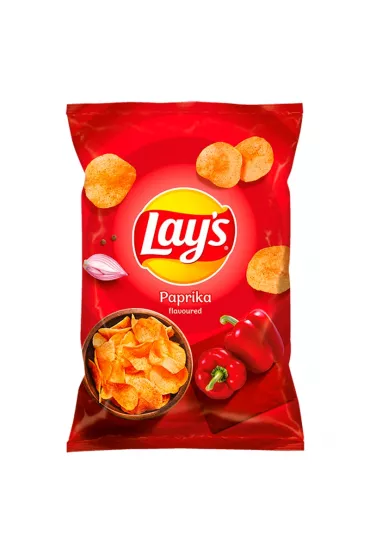 Lays Chipsy ziemniaczane o smaku papryki 140 g