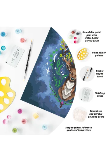 Malowanie po numerach CreArt - Pixie Cold Edition - Jele� Ravensburger