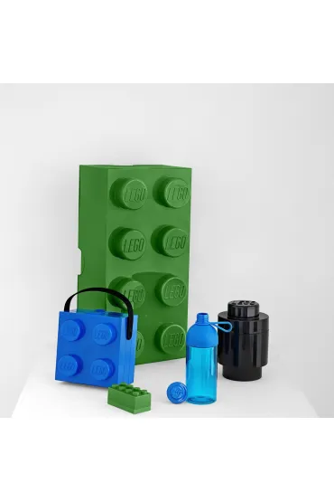 Lunchbox klocek LEGO z r�czk� Niebieski