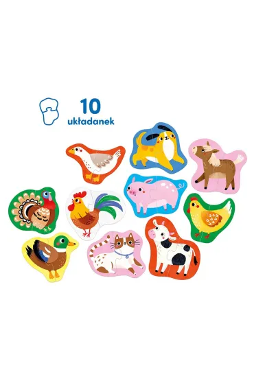 Puzzle do pary Moje Zwierz�tka Bright Junior Media