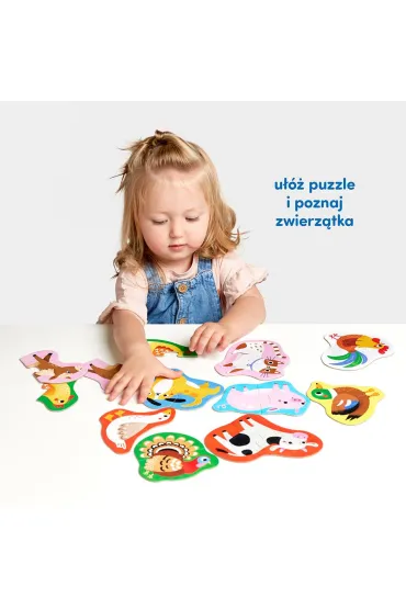 Puzzle do pary Moje Zwierz�tka Bright Junior Media