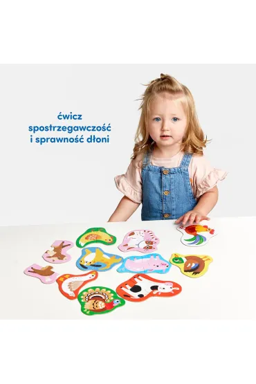 Puzzle do pary Moje Zwierz�tka Bright Junior Media