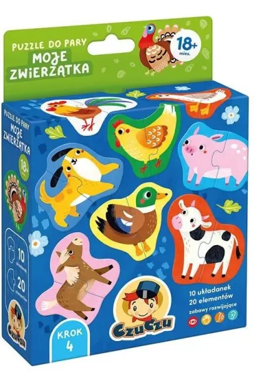 Puzzle do pary Moje Zwierz�tka Bright Junior Media