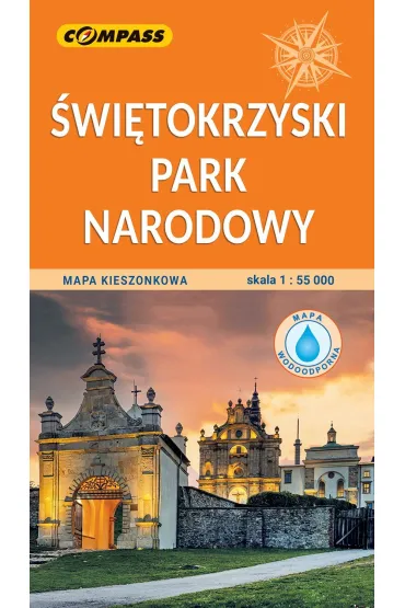 �wi�tokrzyski Park Narodowy. Mapa kieszonkowa w skali 1:55 000 (wersja wodoodporna)