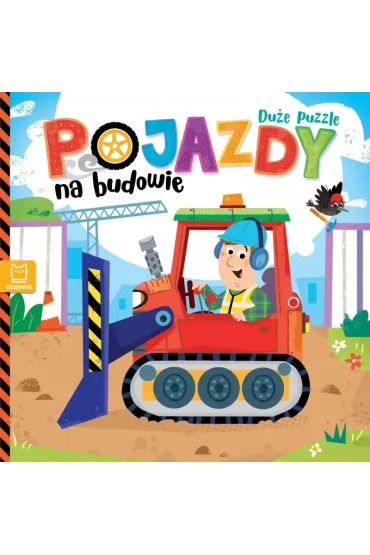 POJAZDY NA BUDOWIE. DU�E PUZZLE