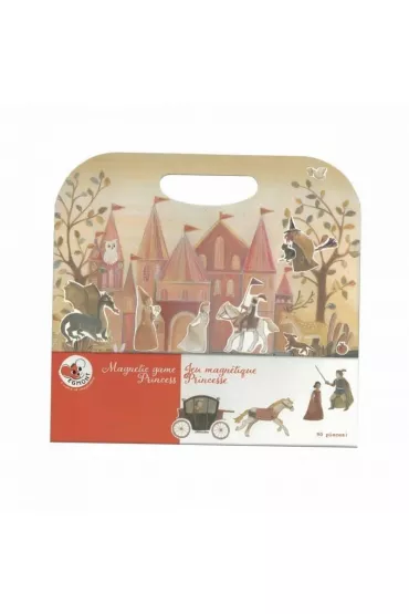 Uk�adanka + Gra magnetyczna - Ksi�niczki Egmont Toys