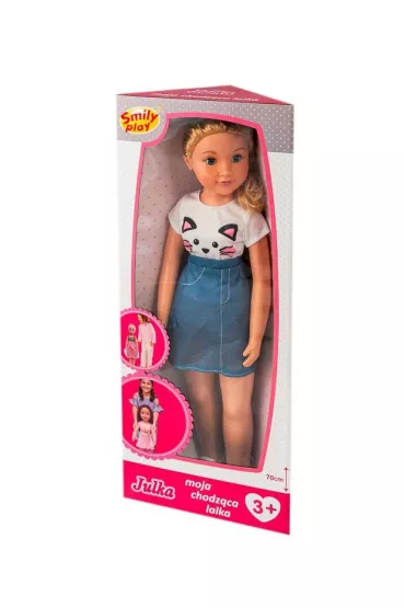 Lalka chodz�ca 70cm Julka SP83933 Smily Play