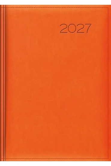 Sapt Kalendarz 2027 tygodniowy pomara�czowy