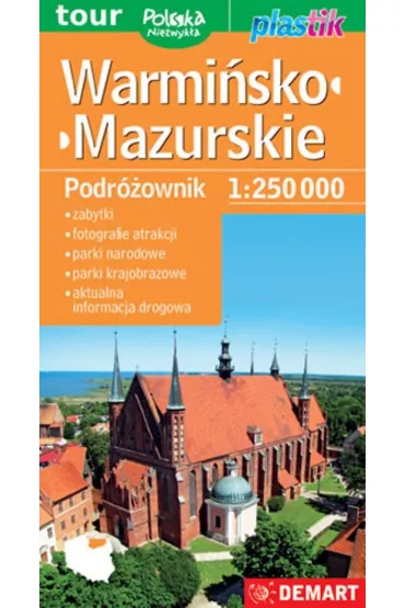 Warmi�sko-mazurskie. Mapa turystyczna