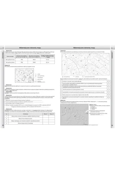 Matura. Geografia. Niezb�dnik. Mapy, przekroje geologiczne, obliczenia - Agata Adamczak, Anna Kodyniak