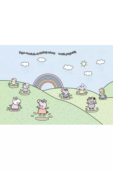 Peppa Pig Wod� malowane cz�� 9. Chlup w ka�u��