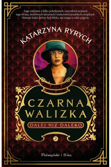 Czarna walizka. Dalej ni� daleko. Du�e Litery - Katarzyna Ryrych