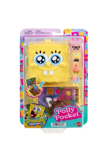 Polly Pocket SpongeBob Kanciastoporty Mattel