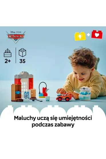 LEGO DUPLO Disney Wizyta McQueena w warsztacie W�jta 10456