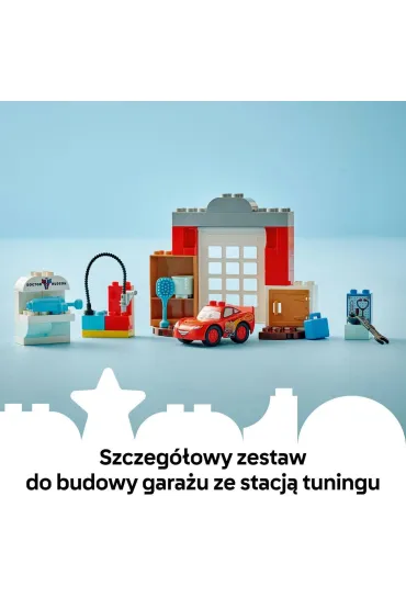 LEGO DUPLO Disney Wizyta McQueena w warsztacie W�jta 10456