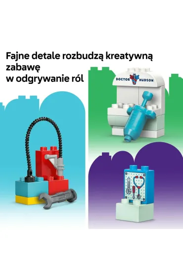 LEGO DUPLO Disney Wizyta McQueena w warsztacie W�jta 10456