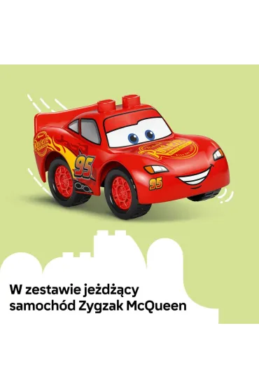 LEGO DUPLO Disney Wizyta McQueena w warsztacie W�jta 10456