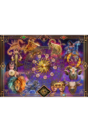 Puzzle spiralne 1040 el. Znaki zodiaku Trefl