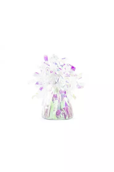 PartyDeco Ci�arek do balon�w foliowy opalizuj�cy 4 szt.