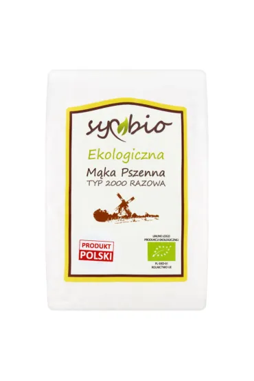 Symbio M�ka pszenna razowa typ 2000 1 kg Bio