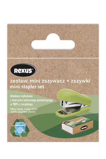 Beniamin Zestaw mini zszywacz + zszywki