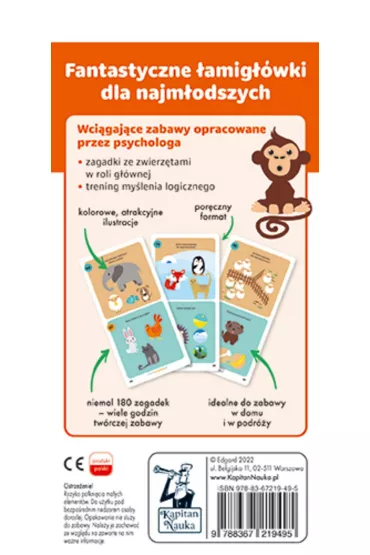 Kapitan Nauka. Re, re, kum, kum. Zagadki obrazkowe 2-3 lata - Magdalena Trepczy�ska