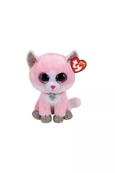 Pluszak Kot 15 cm r�owy Fiona METEOR TY36366