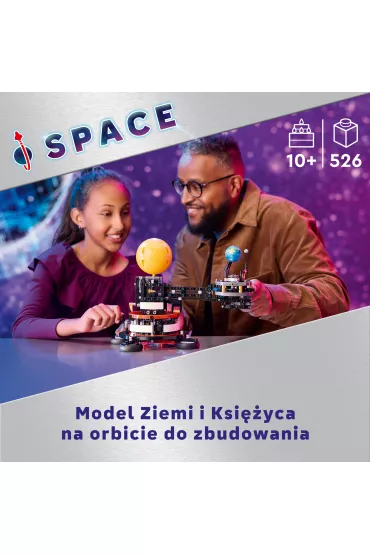 LEGO Technic Planeta Ziemia i Ksiyc na orbicie 42179