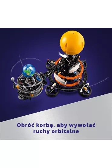 LEGO Technic Planeta Ziemia i Ksiyc na orbicie 42179