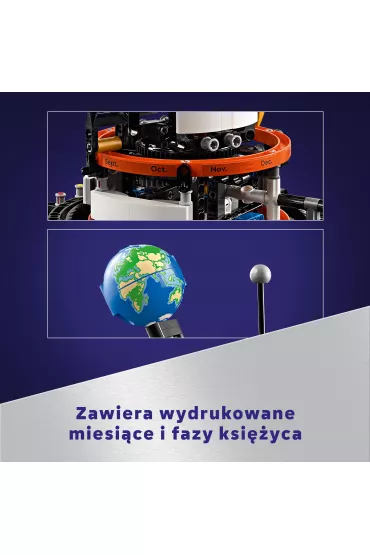 LEGO Technic Planeta Ziemia i Ksiyc na orbicie 42179
