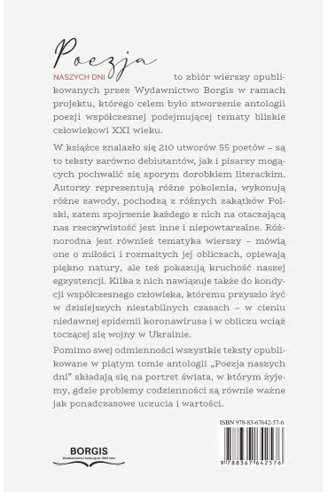 Poezja naszych dni. Tom 5
