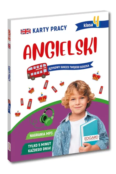 Angielski. Karty pracy. Klasa 4 - Sabina Pi�at