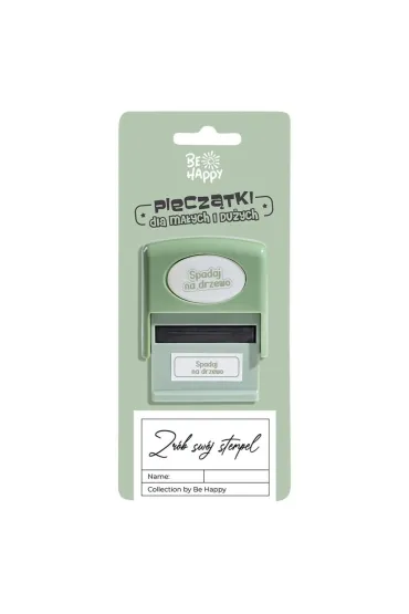 Be-Happy Gifts Piecz�tka z napisem - Spadaj na drzewo