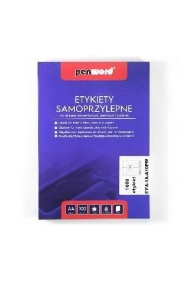 Penword Etykiety samoprzylepne A4 16x105x37mm 160000 szt.