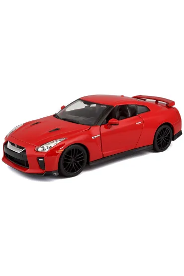 Bburago model nissan gt-r 2017 red 1:24