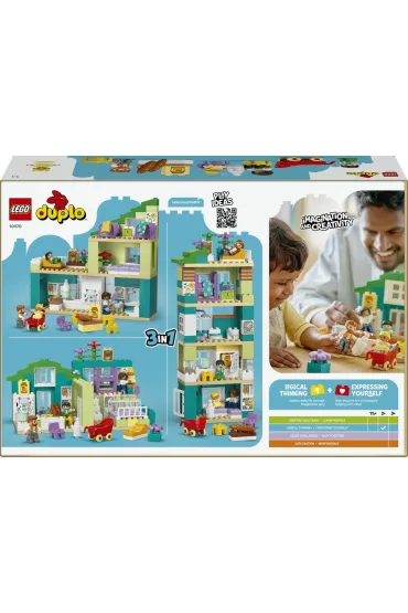 LEGO DUPLO Nowoczesny dom rodzinny 3 w 1 z figurkami 10470