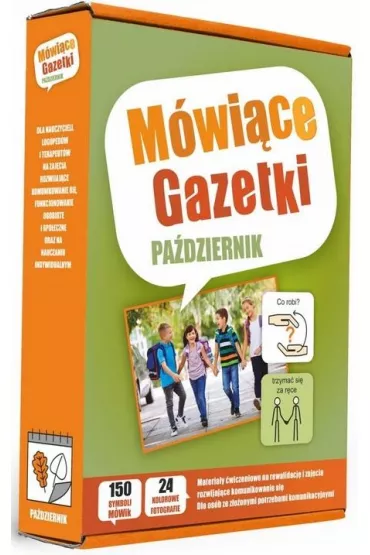 M�wi�ce Gazetki. Pa�dziernik - pomoc dydaktyczna