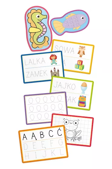 Montessori. D�ugopis z 32 tabliczkami Lisciani